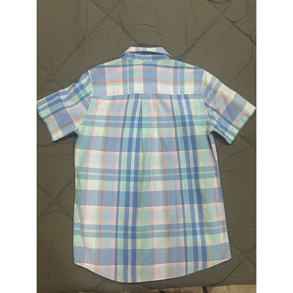 Children Place Boys Dress Short Sleeves Shirt Size L (10-12)